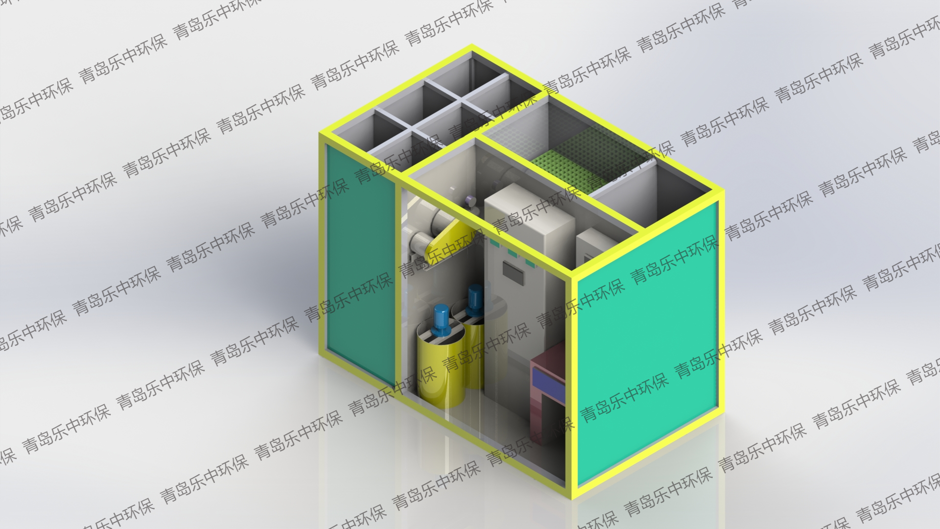 農(nóng)村集中供水凈化一體化凈水設(shè)備_一體化凈水裝置_青島樂(lè)中